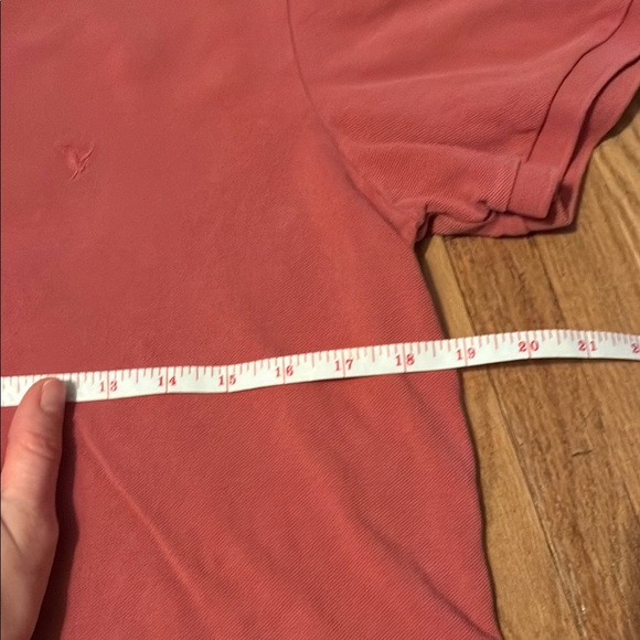 American Eagle Outfitters Pink Polo Short Sleeve Shirt - Picture 8 of 11